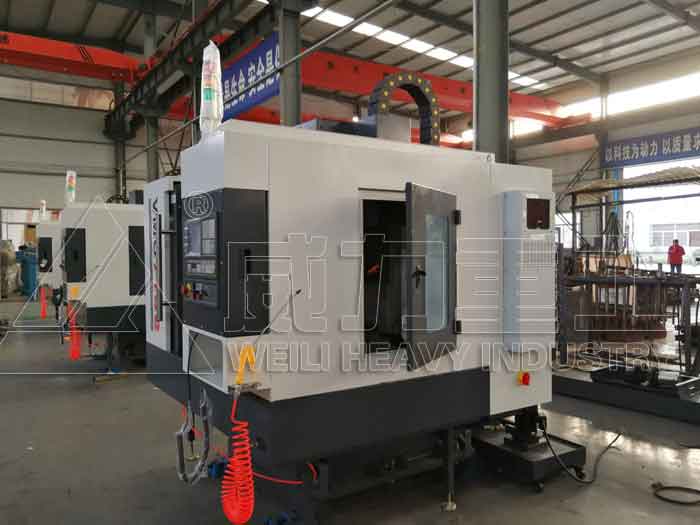 汽車輪轂剎車盤專用數(shù)控立車廠家車間