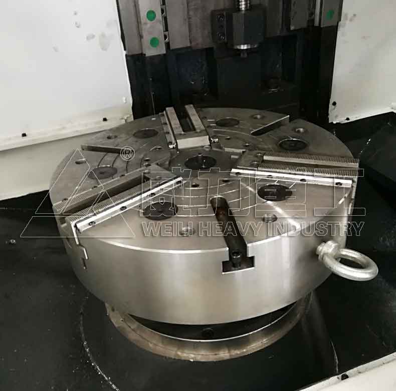 數(shù)控立車中液壓卡盤圖