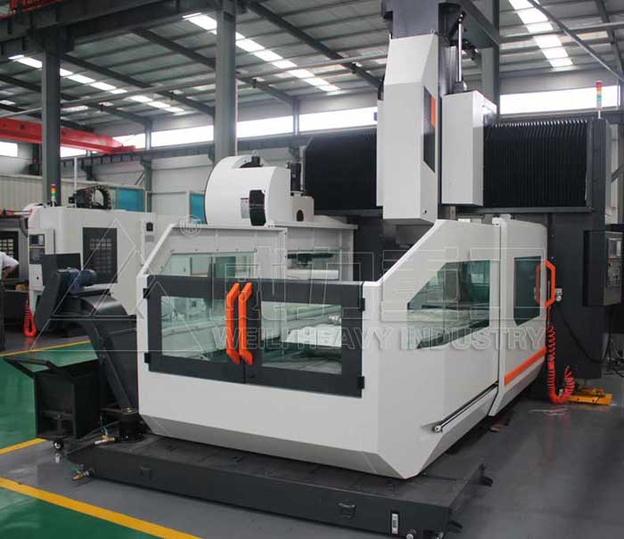 數(shù)控龍門加工中心車間生產(chǎn)完成