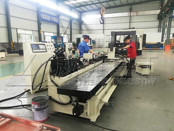 4米氣脹軸鉆孔專用數(shù)控機(jī)床